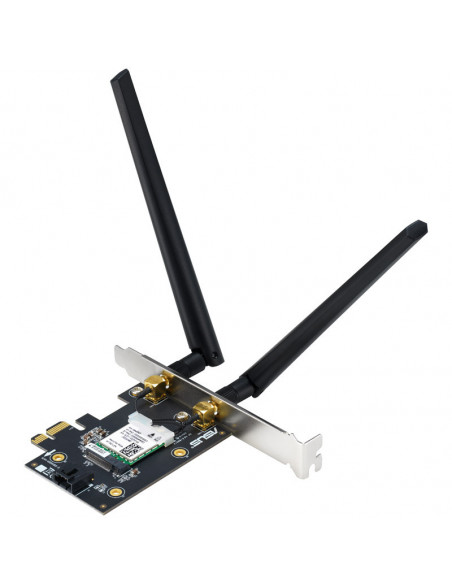 Asus PCE-AX1800, Wi-Fi de 2,4 GHz/5 GHz, Bluetooth 5.2 LE, PCIe 2.0 x1 casemod.es