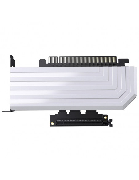 Hyte Cable elevador PCI-E 4.0, 20 cm - blanco casemod.es