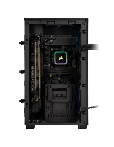 Corsair iCUE 2000D Airflow Mini-ITX Case, RGB - negro casemod.es