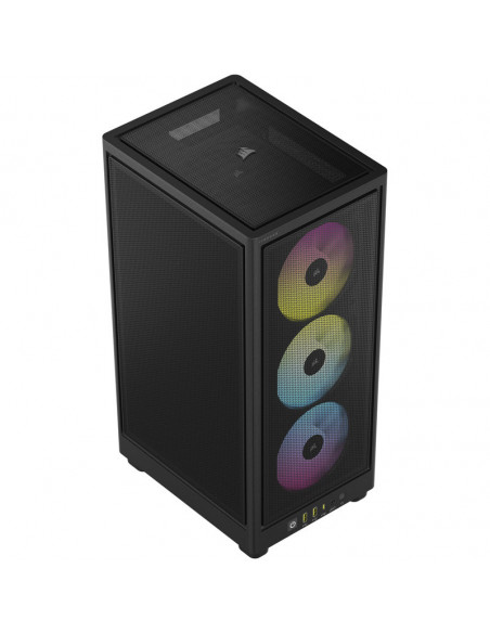 Corsair iCUE 2000D Airflow Mini-ITX Case, RGB - negro casemod.es