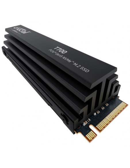Crucial SSD T700 NVMe, PCIe 5.0 M.2 Tipo 2280 - 4 TB con disipador térmico casemod.es