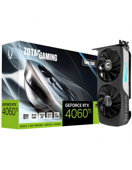 ZOTAC Gaming GeForce RTX 4060 Ti Twin Edge, 8192 MB GDDR6 - casemod.es