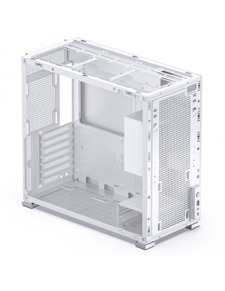 Jonsbo Caja D41 ATX, vidrio templado - blanco casemod.es