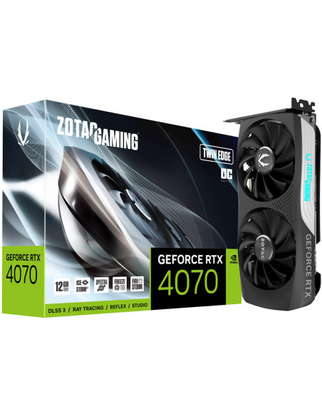 ZOTAC Gaming GeForce RTX 4070 Twin Edge OC, 12288 MB GDDR6X - casemod.es
