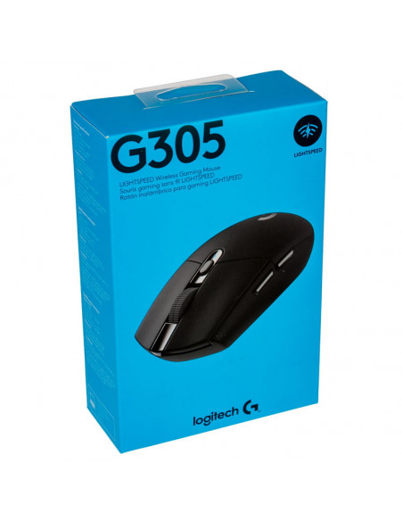 Logitech Ratón para juegos G305 Lightspeed - Negro casemod.es