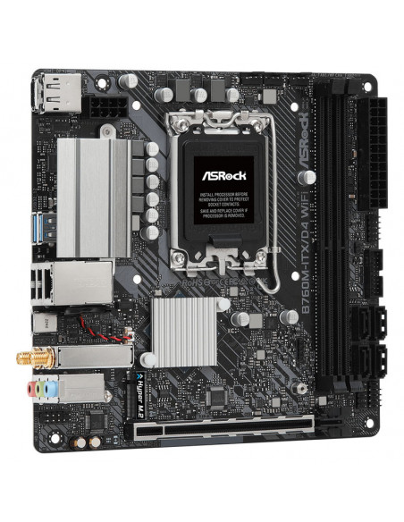 ASRock B760M-ITX/D4 WiFi, placa base Intel B760 - Zócalo 1700, DDR4 casemod.es