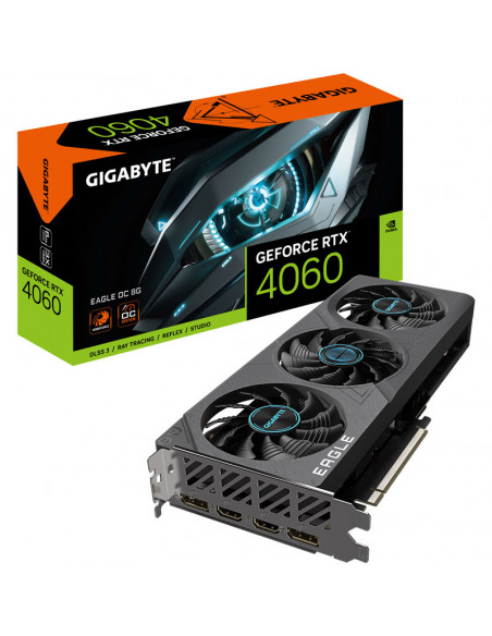 Gigabyte GeForce RTX 4060 Eagle OC 8G, 8192 MB GDDR6 - casemod.es