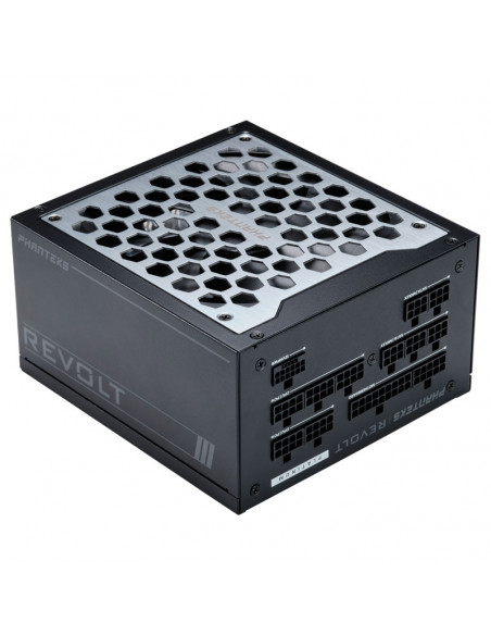 Phanteks Revolt 1000W Platinum, ATX 3.0, PCIe 5.0, completamente modular - 1000 Watt, negro casemod.es