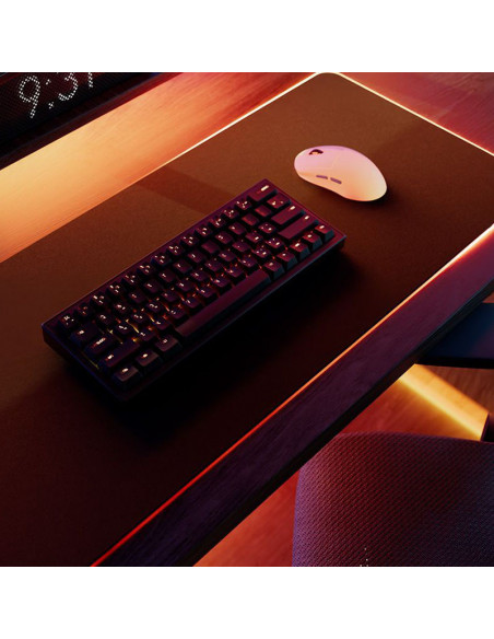 Hyte Alfombrilla de ratón para juegos CNVS Intense Play Mat qRGB - Negro casemod.es