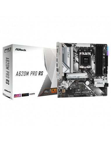 ASRock Placa base A620M Pro RS, AMD A620 - Zócalo AM5, DDR5 casemod.es