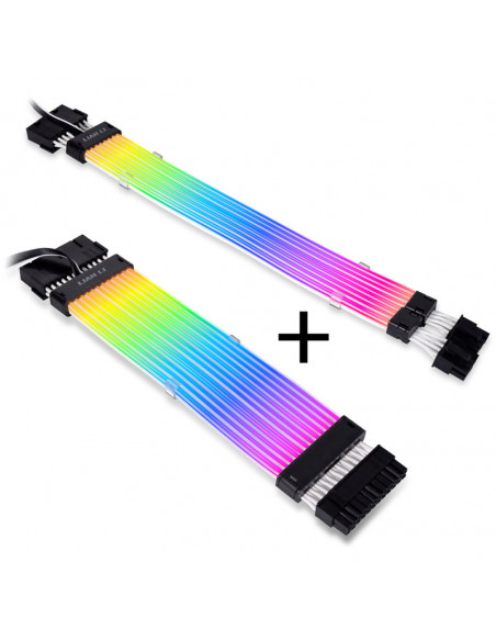 Lian Li Strimer Plus V2 RGB + Cable de alimentación RGB PCIe VGA V2 casemod.es