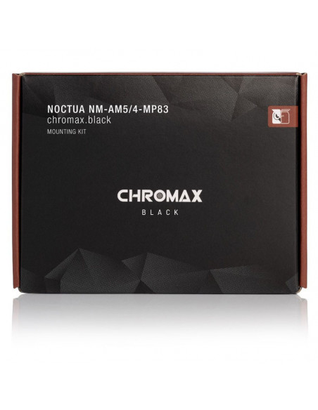 Noctua Kit de montaje NM-AM5/4-MP83 chromax negro - AM5/AM4 casemod.es