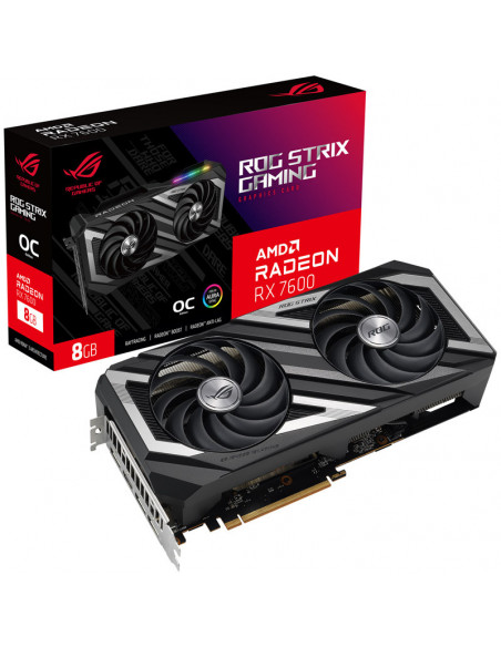 Asus Radeon RX 7600 ROG Strix O8G: Rendimiento Sobresaliente para Full HD al Mejor Precio en casemod.es