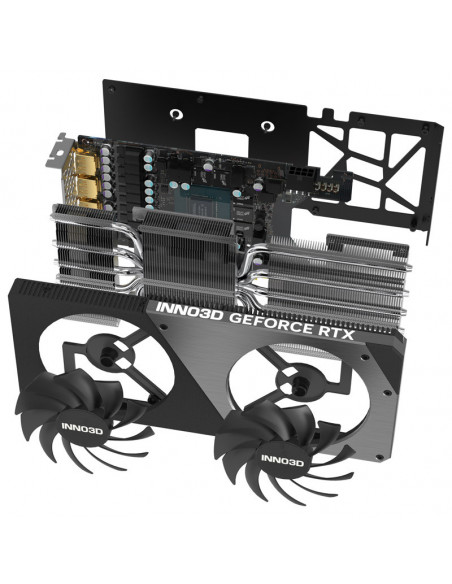 INNO3D GeForce RTX 4070 Twin X2: Potencia y Eficiencia en casemod.es