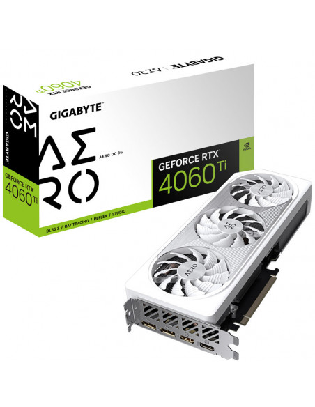 Gigabyte GeForce RTX 4060 Ti Aero OC 8G: Rendimiento y Eficiencia en casemod.es
