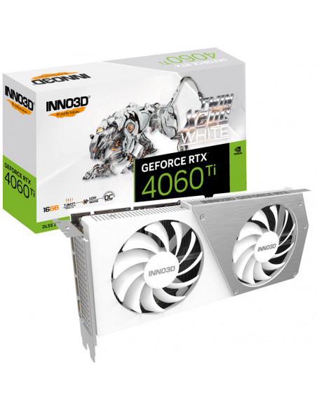 INNO3D GeForce RTX 4060 Ti 16GB Twin X2 OC White: Potencia y Estilo en casemod.es