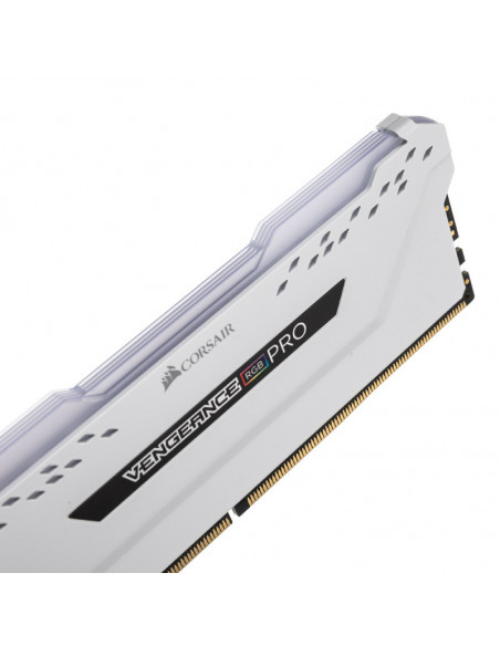 Corsair Vengeance RGB Pro, DDR4-3600, CL18 - Kit dual de 16 GB, blanco casemod.es