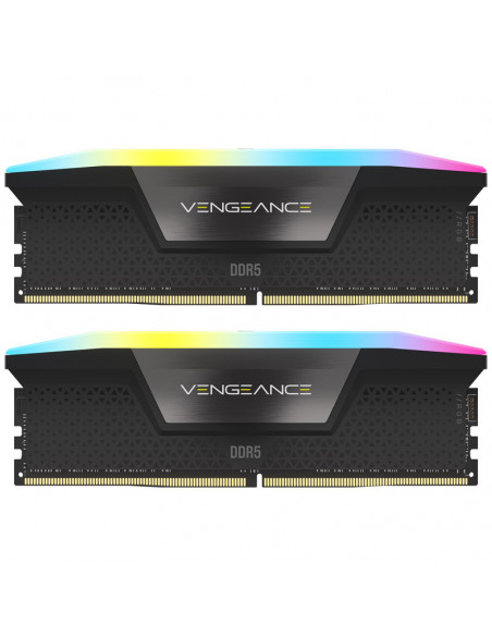 Corsair Vengeance RGB, DDR5-6400, CL32, XMP 3.0 - kit dual de 64 GB, negro casemod.es