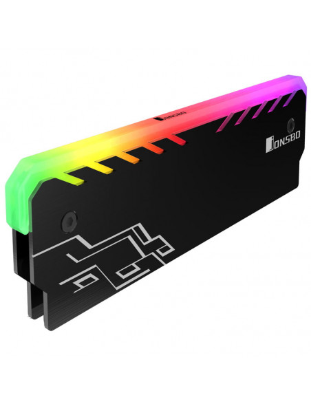 Jonsbo Enfriador de RAM NC-1 RGB - negro casemod.es