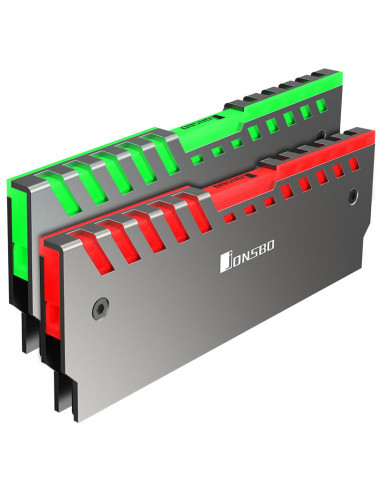 Jonsbo NC-2 Enfriador de RAM 2x RGB - plateado casemod.es