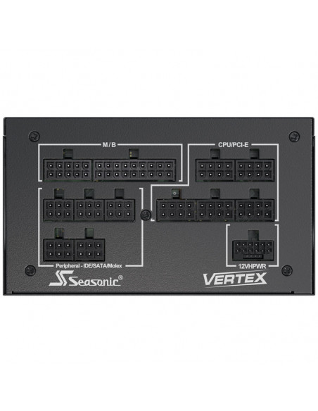 Seasonic Vertex GX 80 PLUS Gold, modular, ATX 3.0, PCIe 5.0 - 1000 vatios casemod.es
