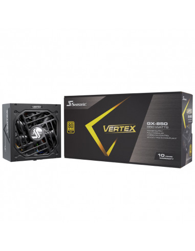 Seasonic Vertex GX 80 PLUS Gold, modular, ATX 3.0, PCIe 5.0 - 850 vatios casemod.es