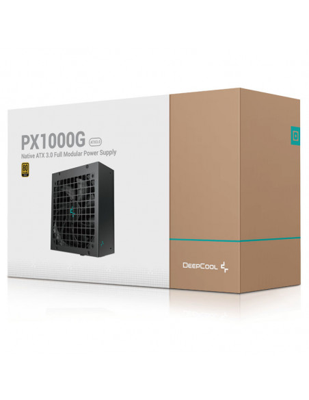 DeepCool PX1000G, 80 Plus Gold, ATX 3.0, PCIe 5.0 - 1000 vatios casemod.es