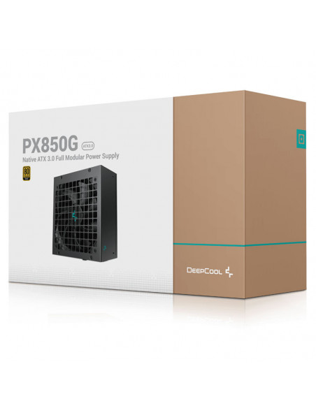 DeepCool PX850G, 80 Plus Gold, ATX 3.0, PCIe 5.0 - 850 vatios casemod.es