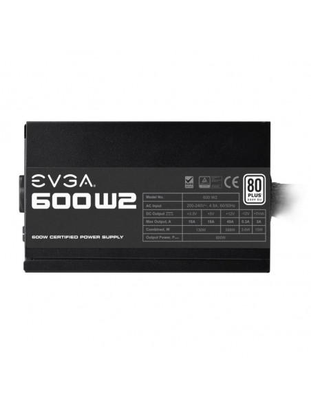 EVGA 600 W2 600W 80 Plus White casemod.es