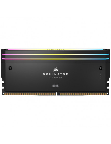 Corsair Dominator Titanium DDR5-6400, CL32, Intel XMP 3.0 - Kit cuádruple de 64 GB, negro casemod.es