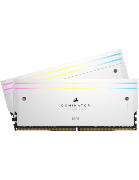 Corsair Dominator Titanium DDR5-6000, CL30, Intel XMP 3.0 - 64 GB Dual-Kit, blanco casemod.es