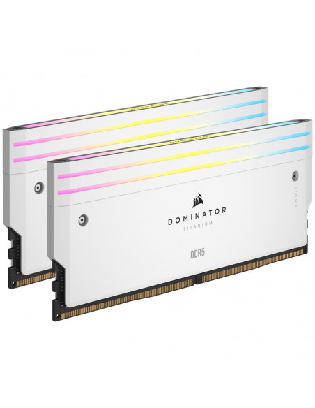 Corsair Dominator Titanium DDR5-6400, CL32, Intel XMP 3.0 - 64 GB Dual-Kit, blanco casemod.es