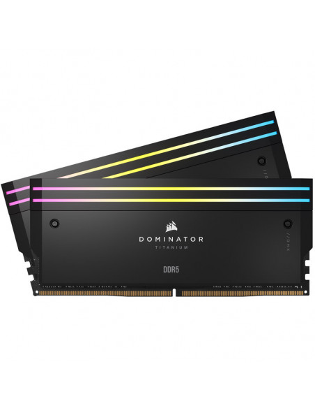 Corsair Dominator Titanium DDR5-6400, CL32, Intel XMP 3.0 - kit dual de 64 GB, negro casemod.es