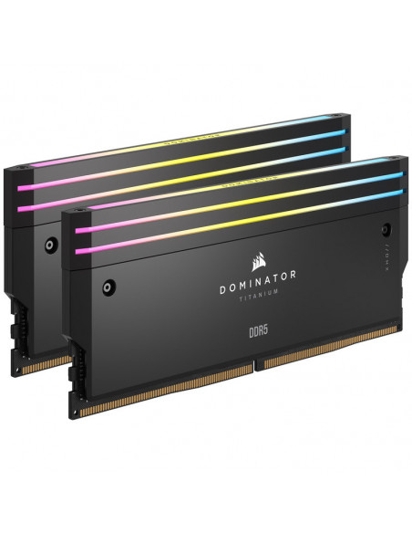 Corsair Dominator Titanium DDR5-6400, CL32, Intel XMP 3.0 - kit dual de 64 GB, negro casemod.es