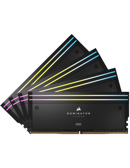 Corsair Dominator Titanium DDR5-6000, CL36, Intel XMP 3.0 - 64 GB Quad-Kit, negro casemod.es
