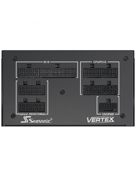 Seasonic Vertex PX 80 PLUS Platinum, modular, ATX 3.0, PCIe 5.0 - 750 vatios casemod.es