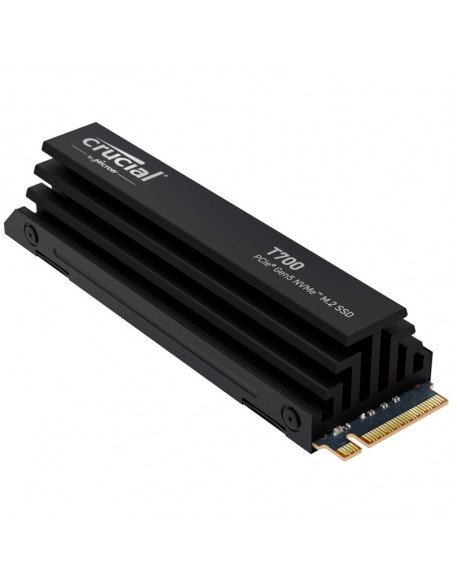 Crucial SSD T700 NVMe, PCIe 5.0 M.2 Tipo 2280 - 2 TB con disipador casemod.es