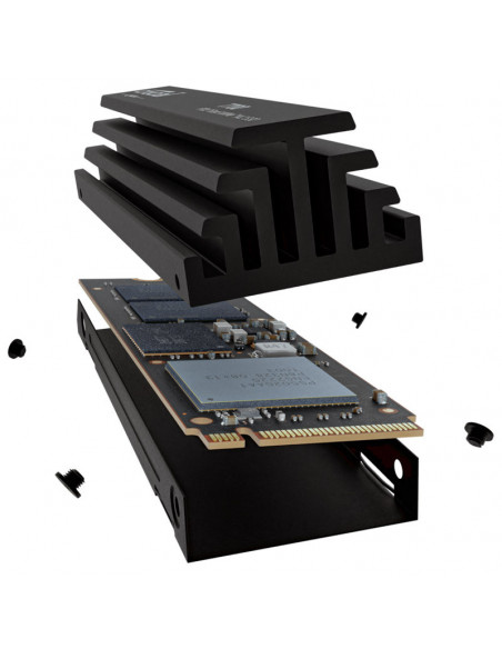 Crucial SSD T700 NVMe, PCIe 5.0 M.2 Tipo 2280 - 2 TB con disipador casemod.es