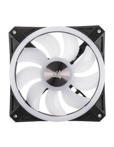 Corsair iCUE QL120 RGB PWM paquete de 3 ventiladores con controlador RGB incluido - 120 mm, negro casemod.es