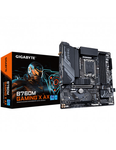 GIGABYTE B760M Gaming X AX, Intel B760 Mainboard - Sockel 1700, DDR5 casemod.es