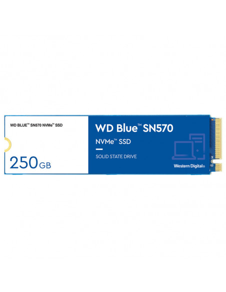 Western Digital Blue SN570 NVMe M.2 SSD, PCIe 3.0 M.2 Typ 2280 - 250 GB casemod.es