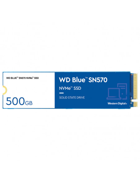 Western Digital Blue SN570 NVMe M.2 SSD, PCIe 3.0 M.2 Typ 2280 - 500 GB casemod.es