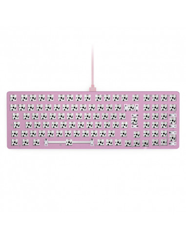 Glorious GMMK 2 Tastatur de tamaño completo - Barebone, diseño ISO, rosa casemod.es
