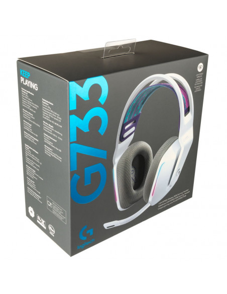 Logitech G733 LIGHTSPEED RGB Auriculares para juegos - blanco casemod.es