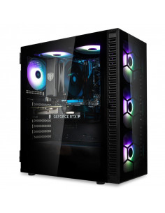 PC CASE Gaming Black Out...
