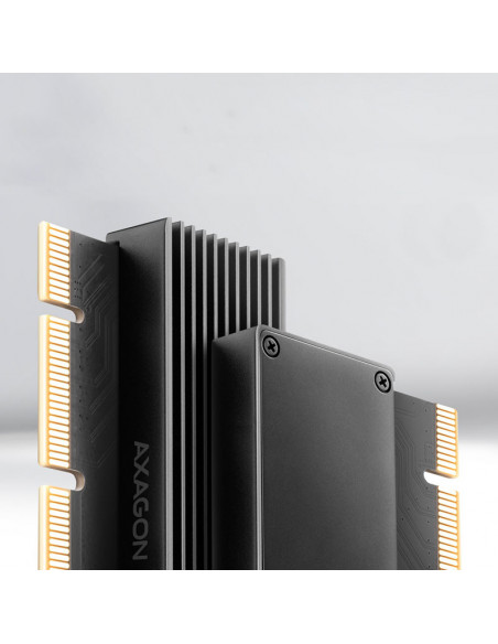 AXAGON PCEM2-XS PCI-E 3.0 16x - M.2 SSD NVMe, 80 mm SSD - low profile casemod.es