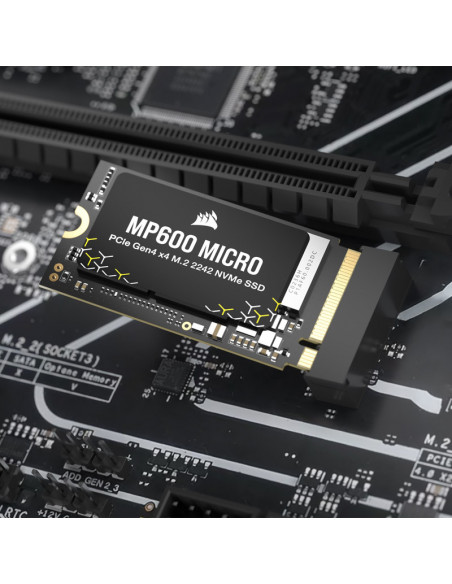 Corsair MP600 Micro NVMe SSD 1 TB - Rendimiento y Capacidad en Casemod.es