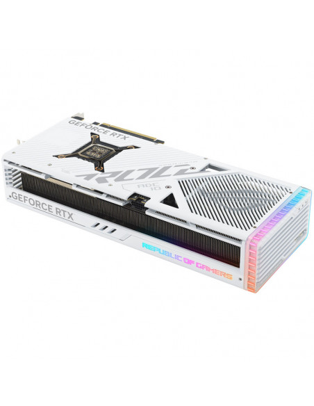 Estilo Exclusivo en Blanco: ASUS GeForce RTX 4080 Super ROG Strix O16G White