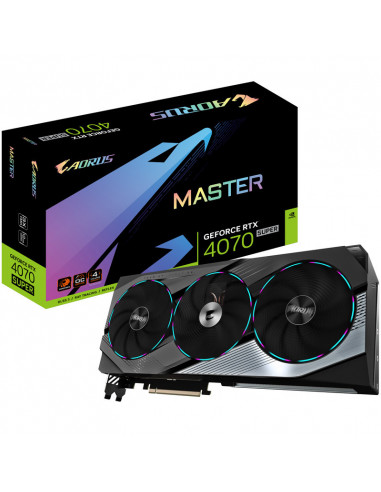 GIGABYTE Aorus GeForce RTX 4070 Super Master 12G, 12288MB GDDR6X casemod.es