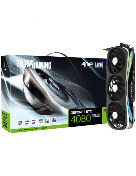 ZOTAC Gaming GeForce RTX 4080 Súper AMP! Aire extremo, 16384 MB GDDR6X casemod.es